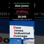 בוקר כלכלי 29.2.24: ירידות בוול-סטריט, נעילה מעורבת באירופה