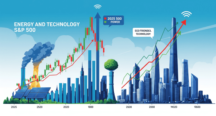 מניות העל של 2025 ב-S&P 500: האנרגיה והטכנולוגיה מובילות, אבל המגמות מורכבות מתמיד
