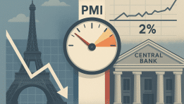 הכלכלה הצרפתית מתכווצת ביוני: נתוני PMI מאכזבים לצד התייצבות בציפיות האינפלציה