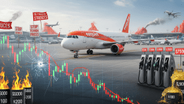 מניית EasyJet צוללת ב-8%: כיצד שביתות בצרפת ועליית מחירי הדלק מטלטלות את התאוששות חברת הלואו-קוסט?