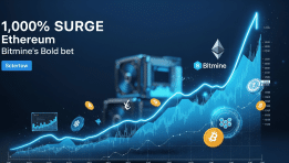 זינוק של 1,000%: ההימור של Bitmine על את’ריום משנה את כללי המשחק