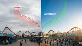 חברת Six Flags Entertainment: תוצאות מאכזבות לרבעון השני, אך ביולי נרשמה התאוששות בעקבות שיפור במזג האוויר