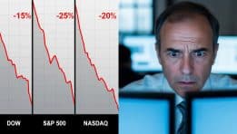 שוק המניות היום: דאו, S&P 500 ונאסד״ק נופלים כשהאמון בשוק נסדק בעקבות מכסי טראמפ ונתוני תעסוקה חלשים