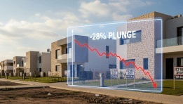 מכירות הדירות החדשות בישראל צנחו ב־28% במחצית הראשונה של 2025 – שוק הדיור מתמודד עם לחצים גוברים
