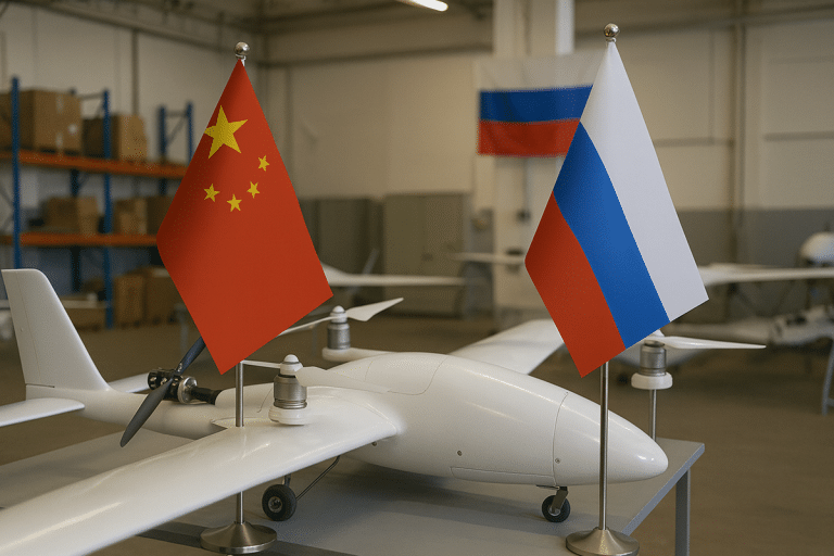 SKN | סין מעמיקה קשרי הגנה: ספקית חלקים רוכשת נתח ביצרנית רחפנים רוסית מובילה