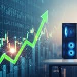 SKN | מניית יצרנית המחשבים מזנקת בזכות תחזית חיובית יותר, הודות ל-AI