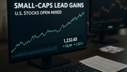 SKN | מניות קטנות מובילות את העליות כאשר וול סטריט נפתחת במגמה מעורבת; הדולר נחלש לקראת נתוני אינפלציה מרכזיים