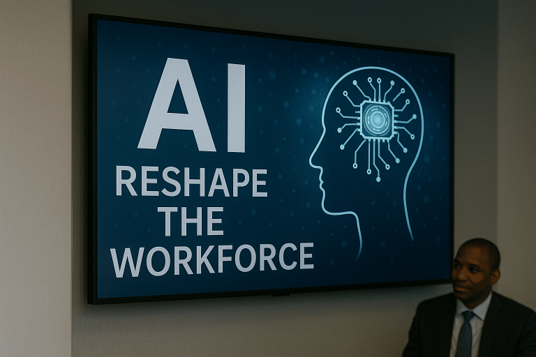 SKN | מנהיגי הבנקים בארה״ב אומרים שהבינה המלאכותית תעלה את הפריון — ותעצב מחדש את כוח העבודה