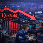 SKN | שווקי ארה״ב נופלים כאשר התנודתיות מזנקת וסנטימנט ה־Risk-Off חוזר