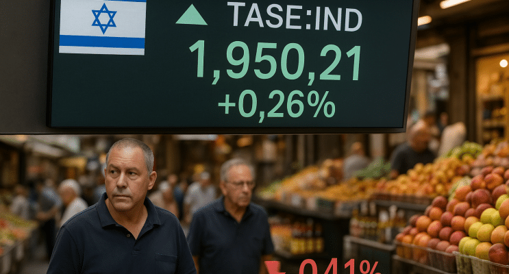 SKN | שווקי ישראל פותחים את השבוע במגמה מעורבת כאשר מניות הכבדות מטפסות מעט בעוד האג”ח נחלשות