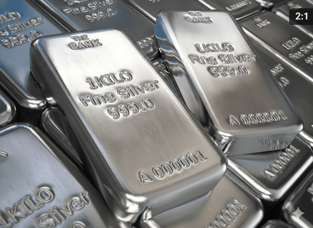 SKN | הכסף נופל ביותר מ־9% לאחר ריצה לשיאים: תיקון חד או הפוגה בראלי היסטורי?