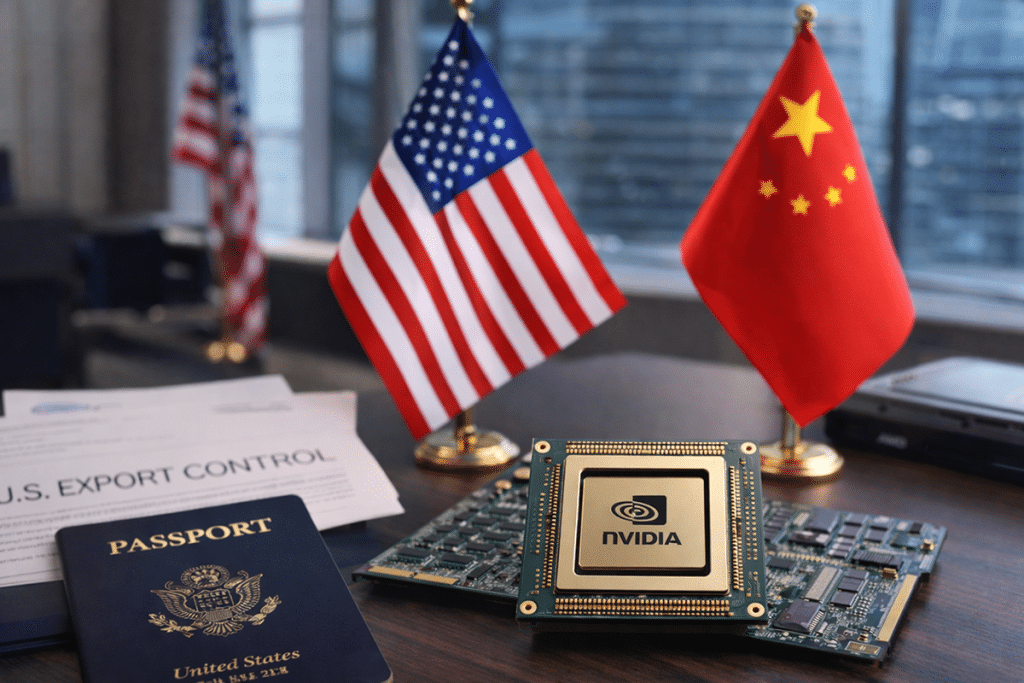 SKN | ארה״ב בוחנת מחדש את מכירות שבבי ה-AI המתקדמים של אנבידיה לסין על רקע החמרת הפיקוח הטכנולוגי