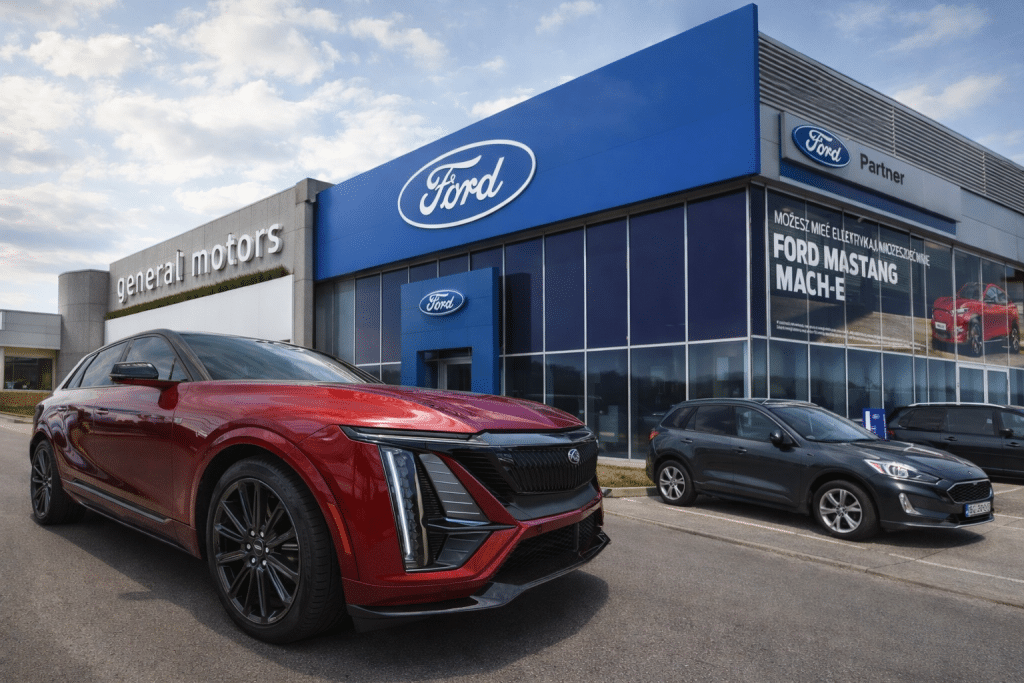 SKN | פורד ו-GM נכנסות לזירת אגירת האנרגיה: האם יוכלו לאתגר את טסלה מעבר לרכבים חשמליים?