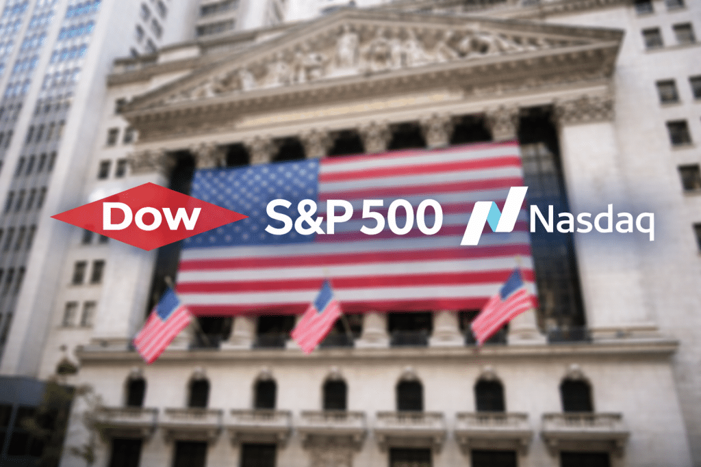 SKN | הדאו, S&P 500 והנאסד”ק מתאוששים לאחר מפולת ה-AI — אך האם השווקים יוכלו לספוג את המכסים החדשים של טראמפ?