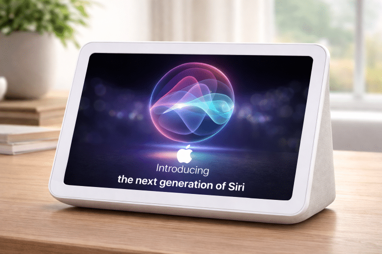 SKN | מדוע אפל דחתה את השקת מסך הבית החכם שלה — והאם שדרוג הבינה המלאכותית של Siri הוא החלק החסר?