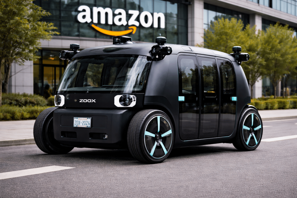 SKN | האם Zoox של Amazon יכולה להדביק את Waymo במרוץ הרובוטקסי כאשר ההתרחבות בארה״ב מואצת?