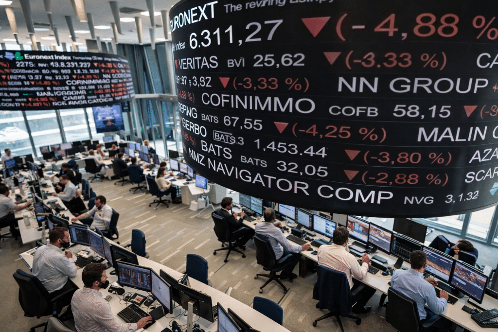 SKN | שווקי אירופה מזנקים כאשר מניות הדגל של גרמניה וגוש האירו מובילות התאוששות