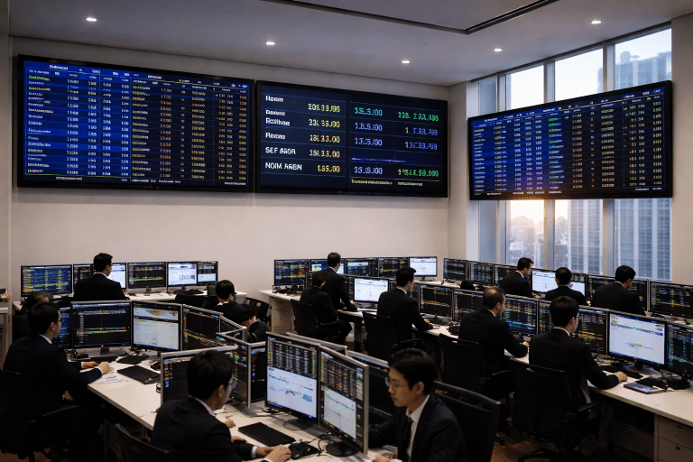 סק״ן | שווקי אסיה צונחים בחדות ב-19 במרץ 2026 כאשר גל המכירות האזורי מתגבר; מספר בורסות עולמיות סגורות לרגל עיד אל-פיטר