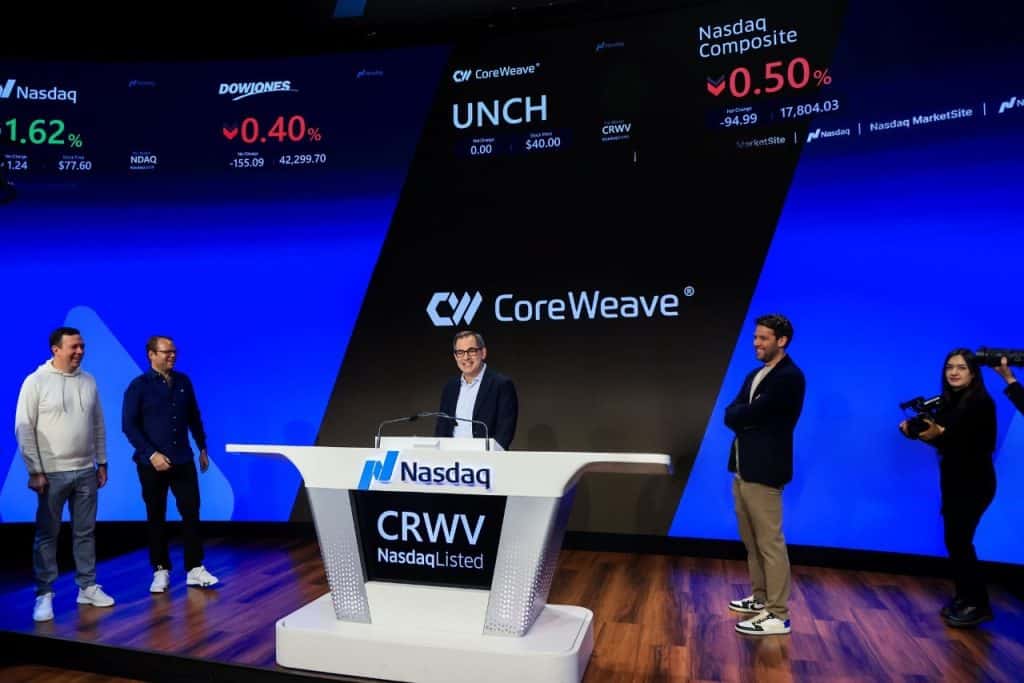 SKN | מניית CoreWeave מזנקת כאשר הביקוש לתשתיות בינה מלאכותית מואץ