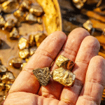 SKN | מחירי הזהב יורדים מעט כאשר תנודתיות מטלטלת את שוקי הנפט והמניות ביום שני סוער