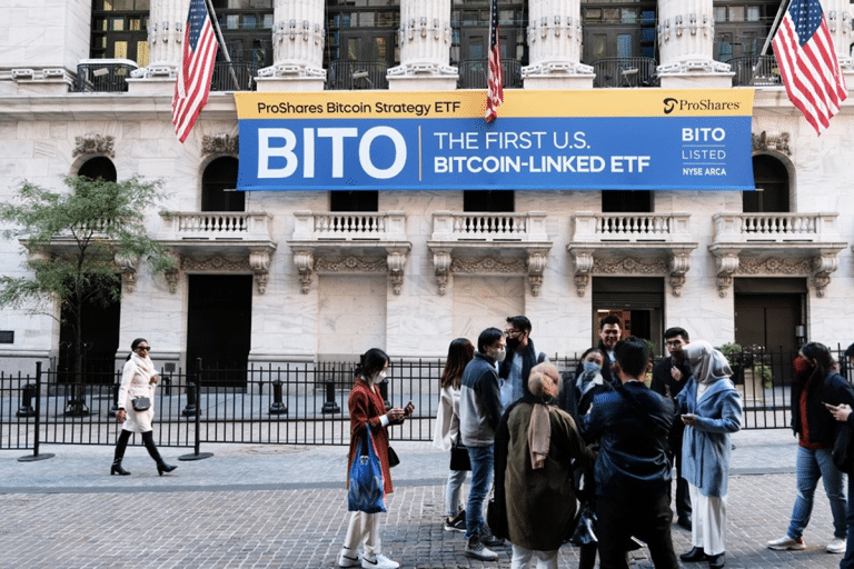 SKN | קרן הסל ProShares Bitcoin ETF (BITO) מטפסת — האם החשיפה לקריפטו מתייצבת?