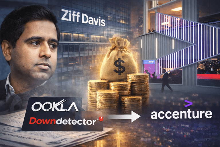 SKN | Ziff Davis תמכור את Ookla ו-Downdetector ל-Accenture בעסקה בשווי 1.2 מיליארד דולר: מה המשמעות עבור תשתיות דיגיטליות ושירותי נתונים