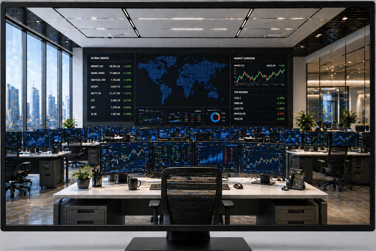 SKN | שווקי אסיה יורדים ב-30 באפריל 2026 כאשר החולשה האזורית מתרחבת למרות עלייה מתונה בסין