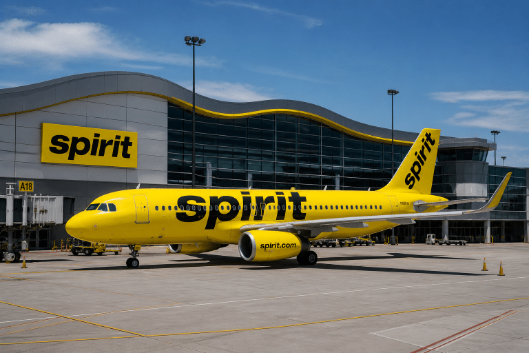 SKN | Spirit Airlines עוברת לפירוק לאחר כישלון חילוץ, כאשר עלויות הדלק מובילות לקריסה